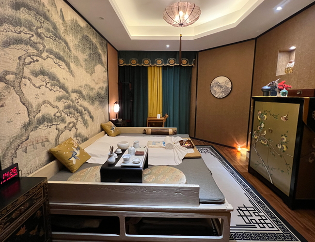 杭州萧山足疗减压会所环境展示（二）一种真挚的艺术生活态度