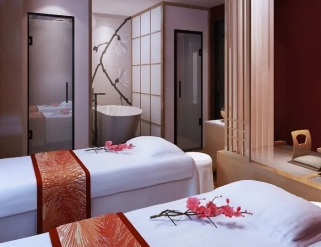 杭州萧山高端会所桑拿环境展示（九）快乐驿站，体验水疗